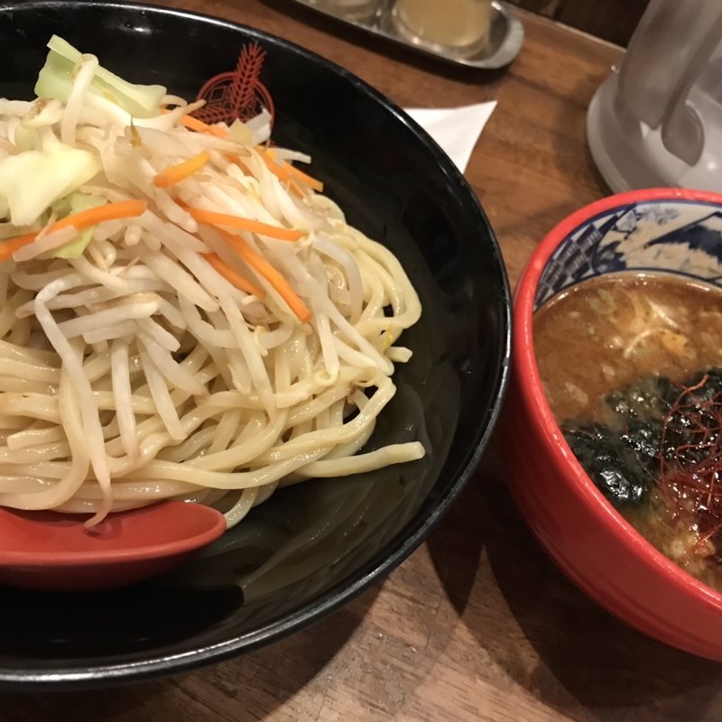 限定味噌つけ麺(つけ麺専門店 三田製麺所 新宿西口店)