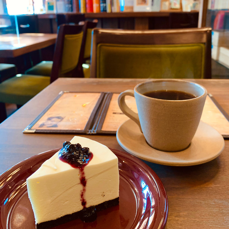 ケーキセット(珈琲・松井商店)