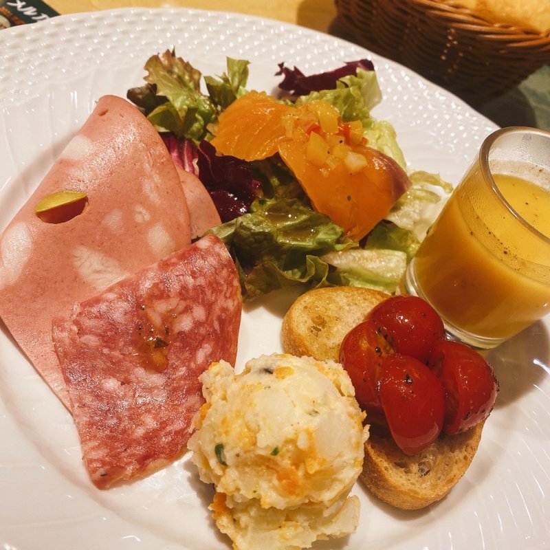 前菜の盛り合わせ(イル・メルカート・アンジェロ)