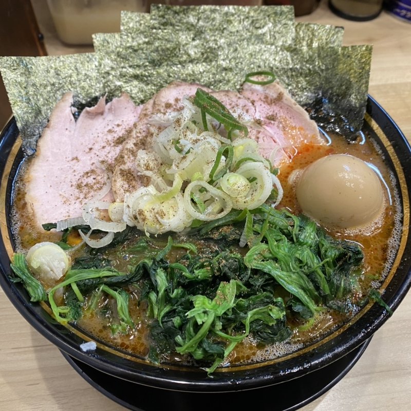 旨辛麺モモチャーシュー(武蔵家 西千葉店 )