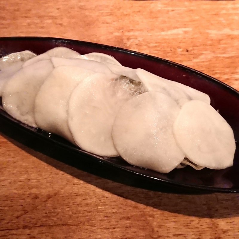 千枚漬けサラダ(鳥ぎん みなとみらい店)