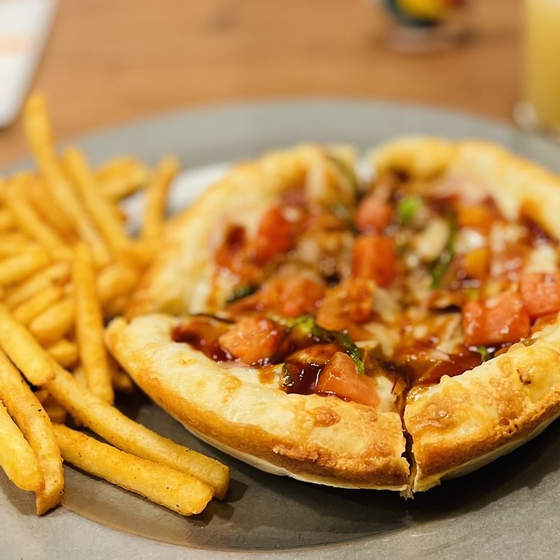 HOMEMADE BBQ PORK(SUPER PIZZA)