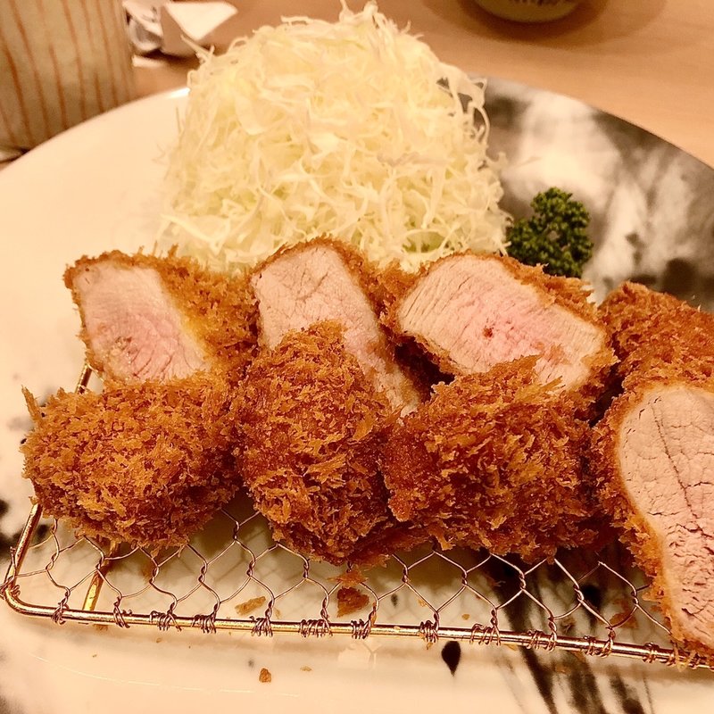 ヒレかつ定食160gハーブ三元豚(とんかつ神楽坂さくら五反田店)