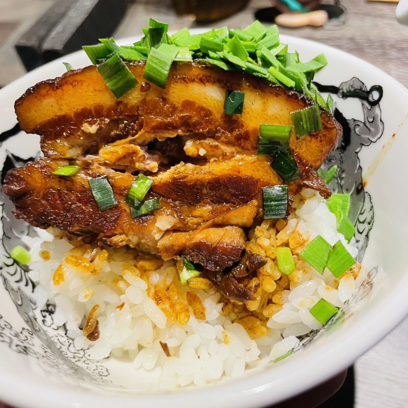 大肉飯(カラシビ味噌らー麺 鬼金棒 （キカンボウ）)