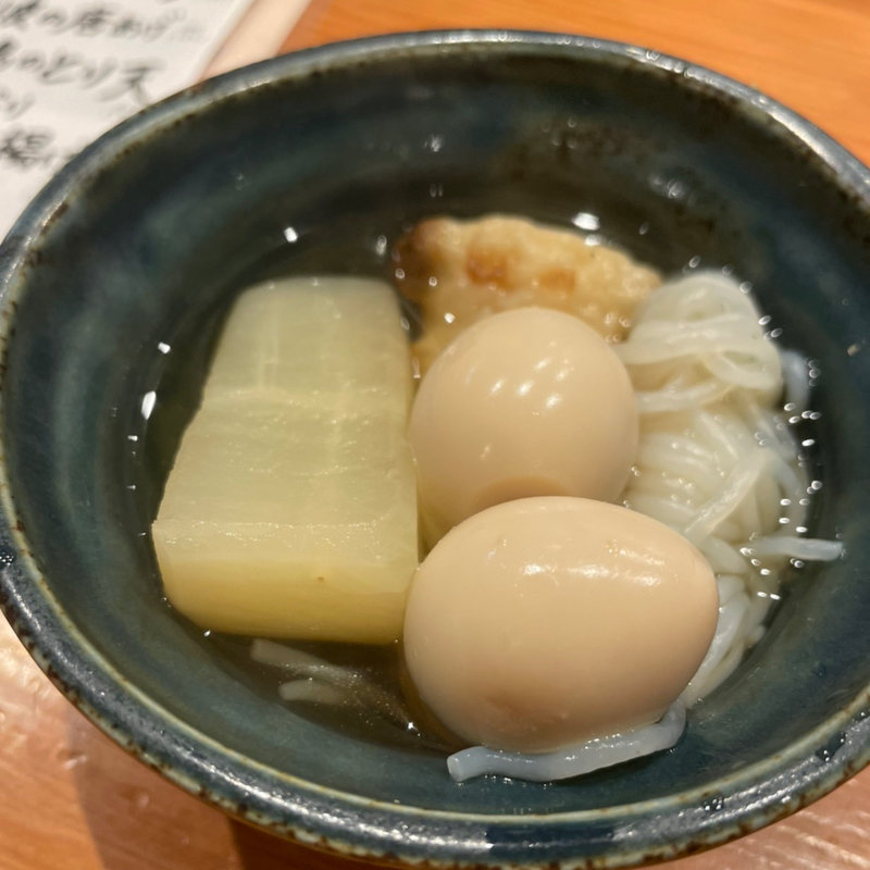 お通し(炭焼き はすの)