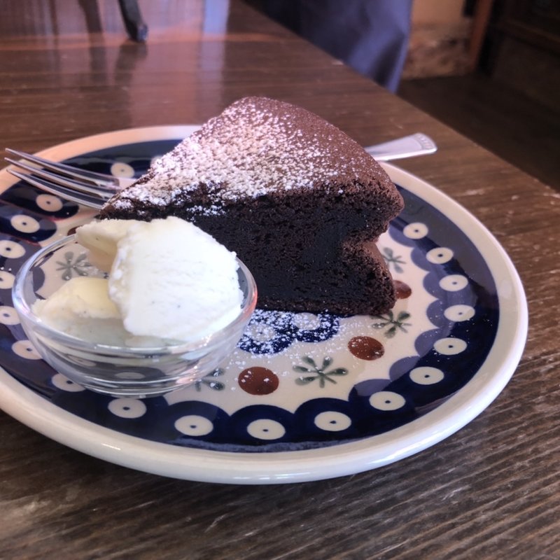 ガトーショコラ(自家焙煎コーヒー cafe・すいらて)