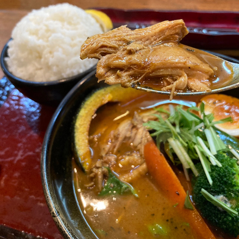 エビスープ（卯月）+チキン+大盛(奥芝商店 八王子片倉城)