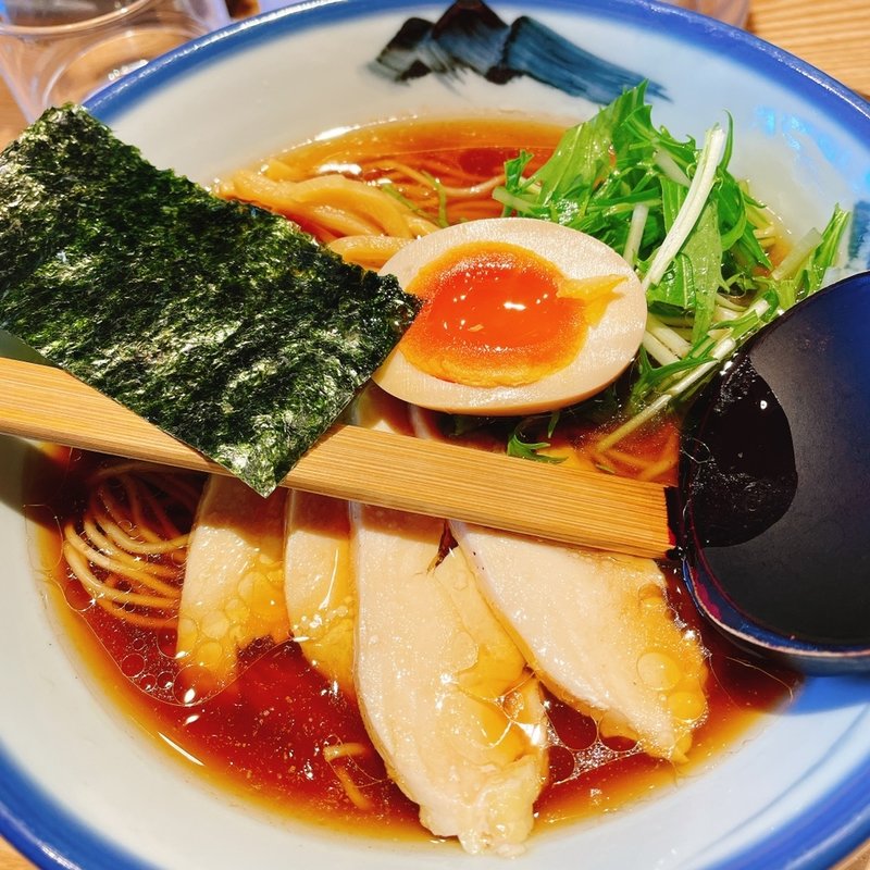 柚子醤油らーめん(AFURI 立川グリーンスプリングス)