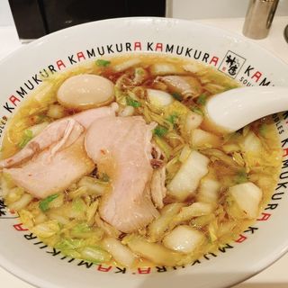 煮玉子ラーメン(神座飲茶樓 横浜ジョイナス店)