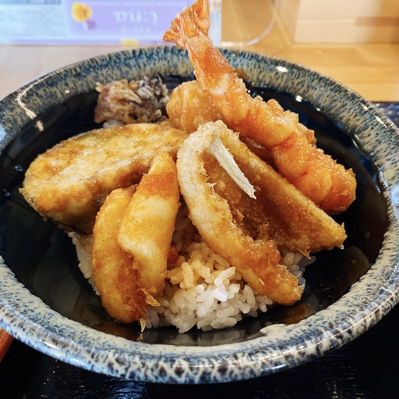 天丼　並(酒肴ダイニング 咲いき)