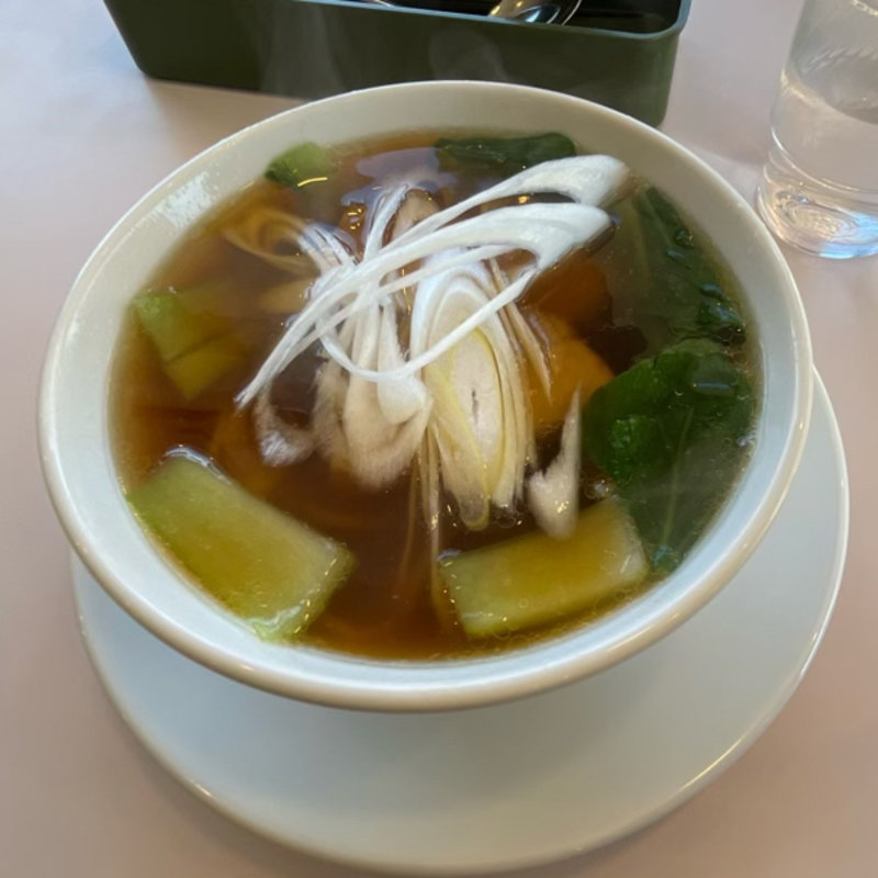 ハーフポークラーメン(城門)