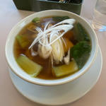 ハーフポークラーメン