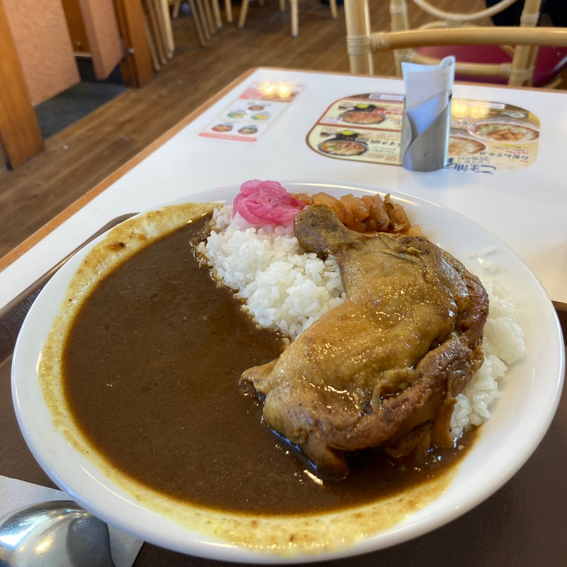 ほろほろチキンカレー メガ盛り(すき家 多摩乞田店 )