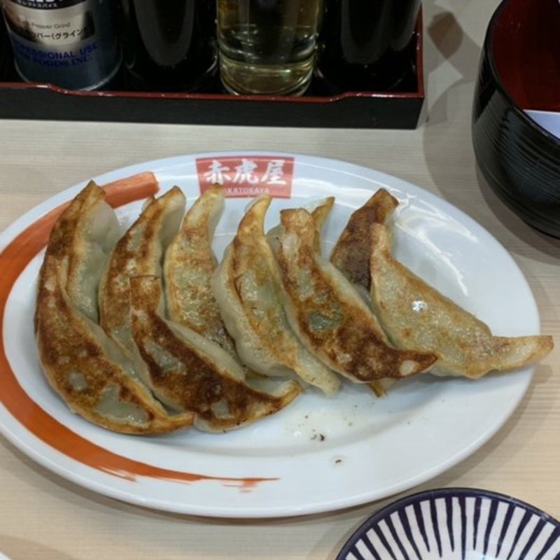 手作り餃子(10個)(豚骨醤油ラーメン 赤虎屋)