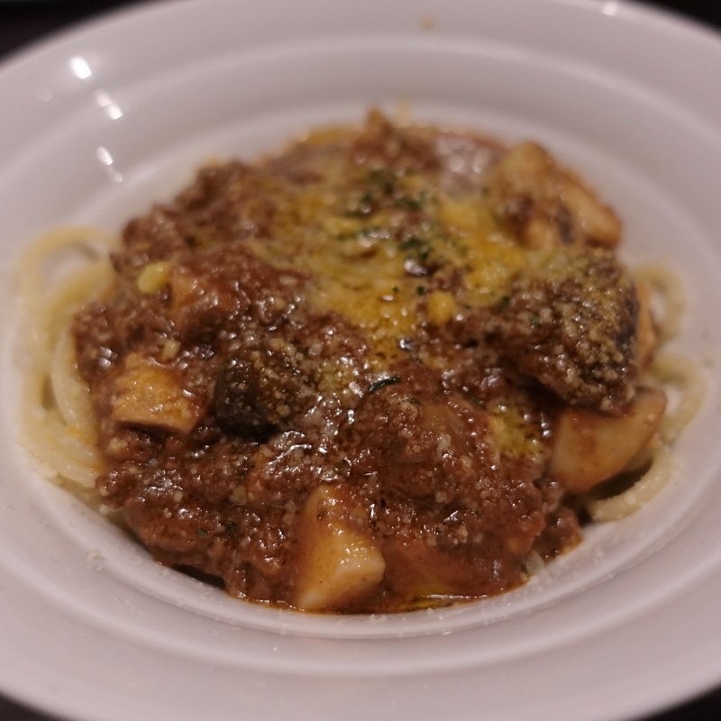 ミートソースパスタ(クラフトビアマーケット 田町店)