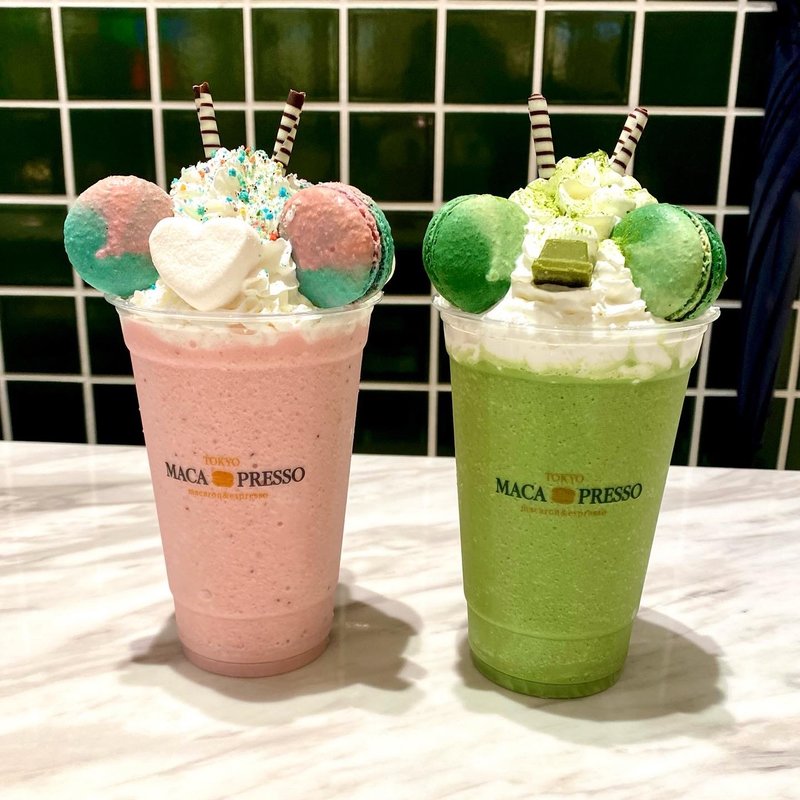 ストロベリーマカチーノ(マカプレッソ 心斎橋ＰＡＲＣＯ店)