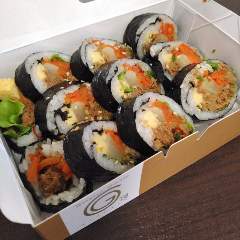 青唐そぼろキンパ(カンナムキンパ エスパル仙台店)