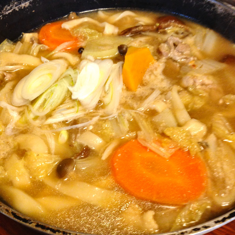 鳥肉ほうとう(皆吉 （みなき）)