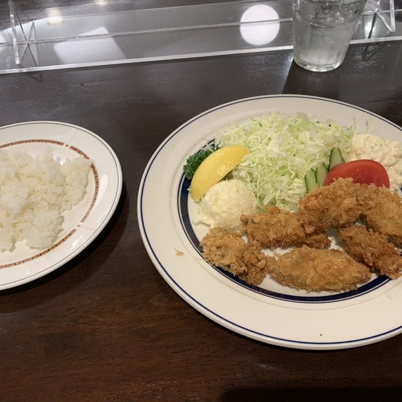 カキフライ(明治屋ワイン亭)