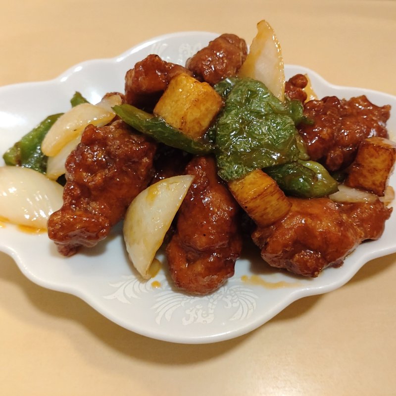 酢豚(中華料理 白龍(ハクリュウ))