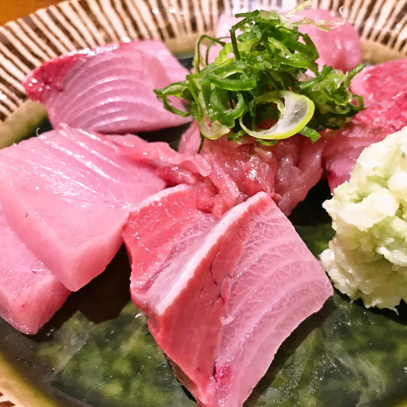 天然ブリ刺身(俺の割烹 銀座本店)