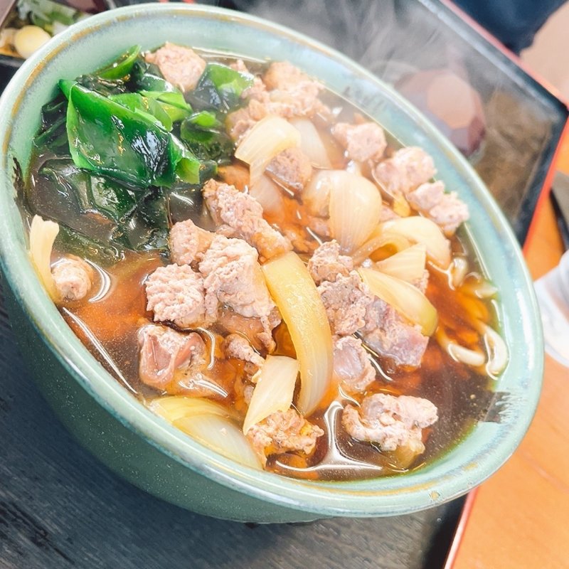 とりもつそば　（手打ち）(手打ちそば処 叶庵)