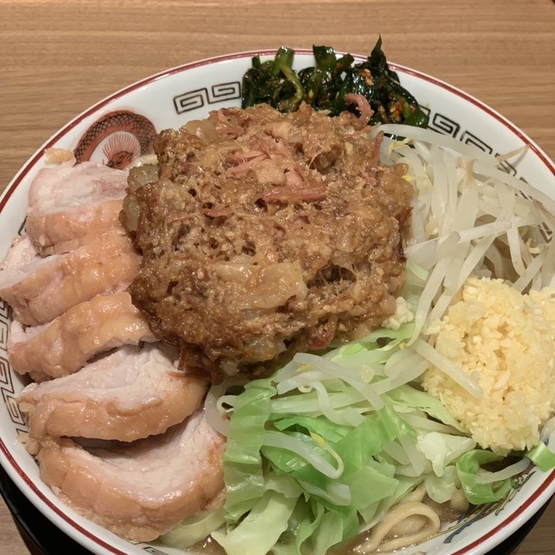 ミニぶた(ラーメン豚山 上野店)