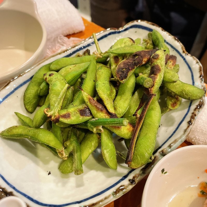 炭火焼き えだ豆(焼肉・ホルモン 恵比寿 英司)