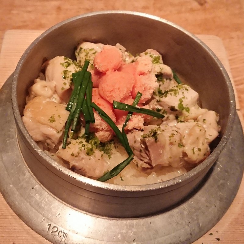 鳥明太子釜めし(鳥ぎん みなとみらい店)