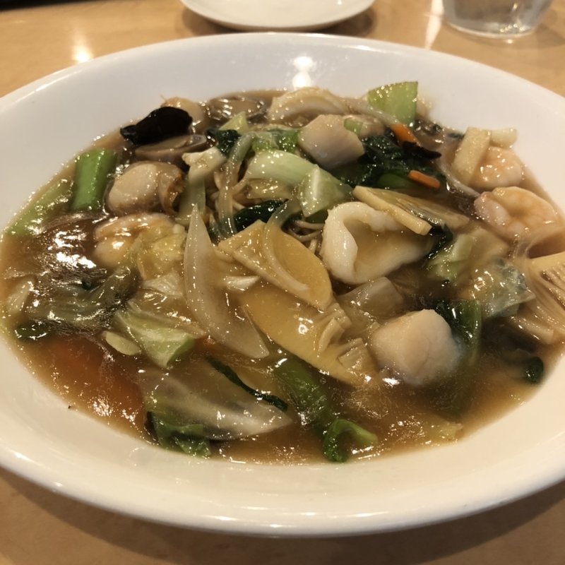 海鮮焼きそば(蓬莱本館)