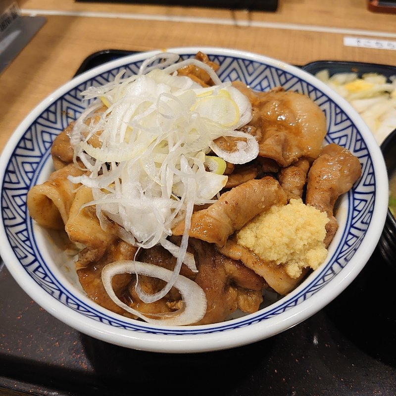旨だれ生姜豚丼＋大盛(吉野家 Dila小山店 )