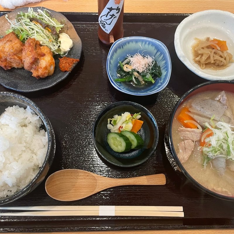 豚汁定食(小料理 早和)