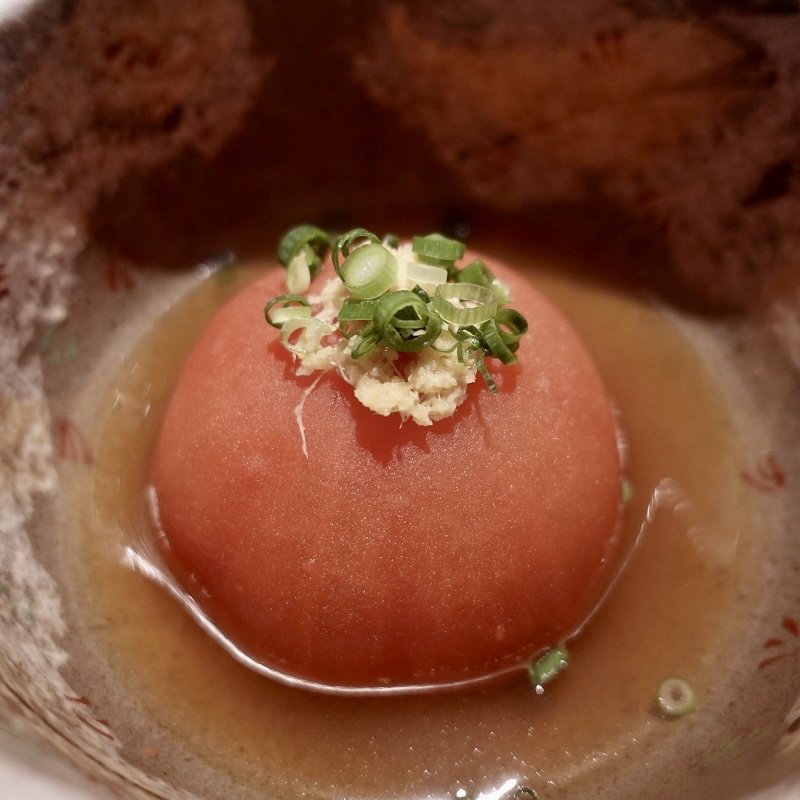 丸ことトマトのおでん(江ノ島小屋)