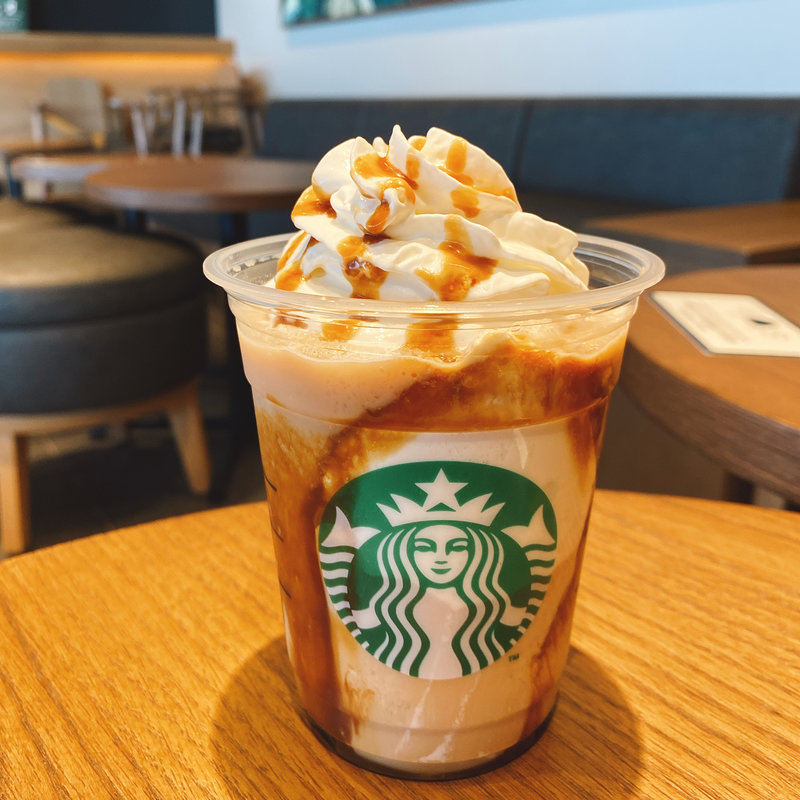 ほうじ茶 meets キャラメル クリーム フラペチーノ(スターバックスコーヒー 京都亀岡店)