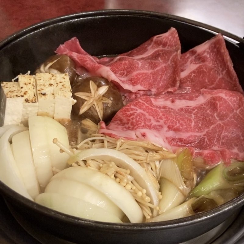 近江牛すき焼き(近江源氏)