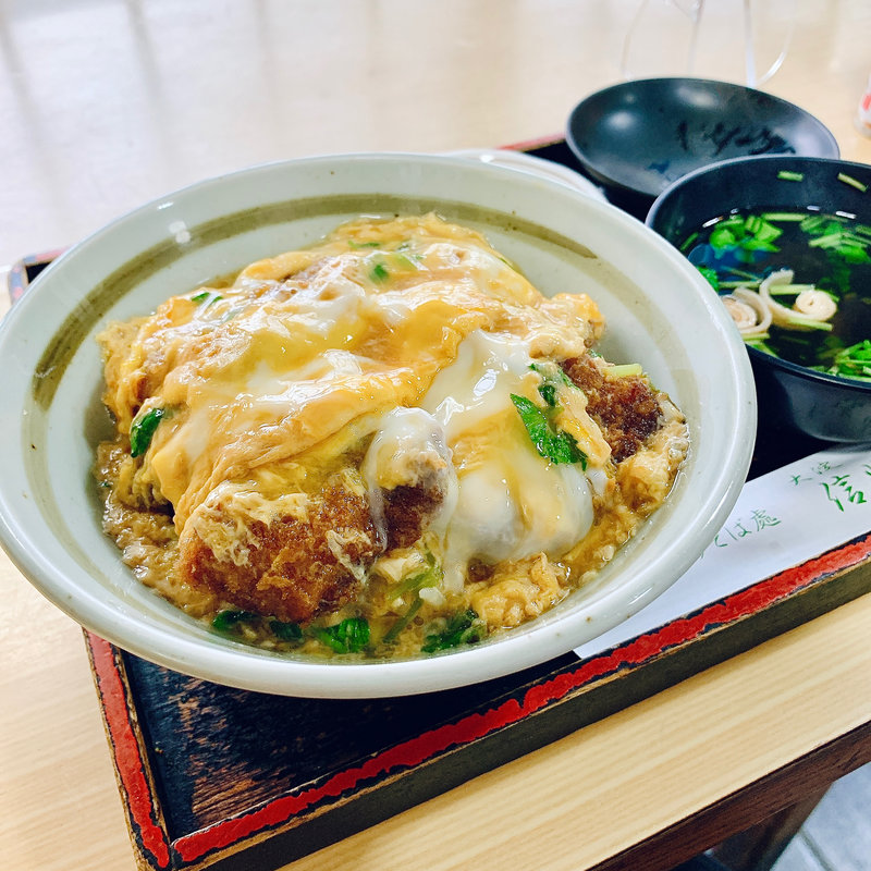 かつ丼(大淀信州そば 中津店)