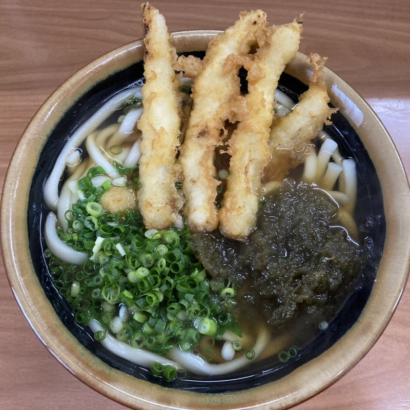 ごぼう天うどん(笑福うどん 室町店)