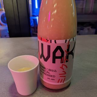 ミルクティーのどぶろくのティーロワイヤル(WAKAZE TOKYO)
