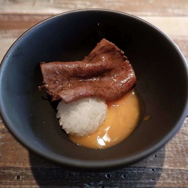 特上ロースの焼きすき焼き(六本木焼肉　Kintan （ロッポンギヤキニクキンタン）)