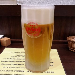 生ビール(島歌ライブ 居食屋 和おん･♪ )