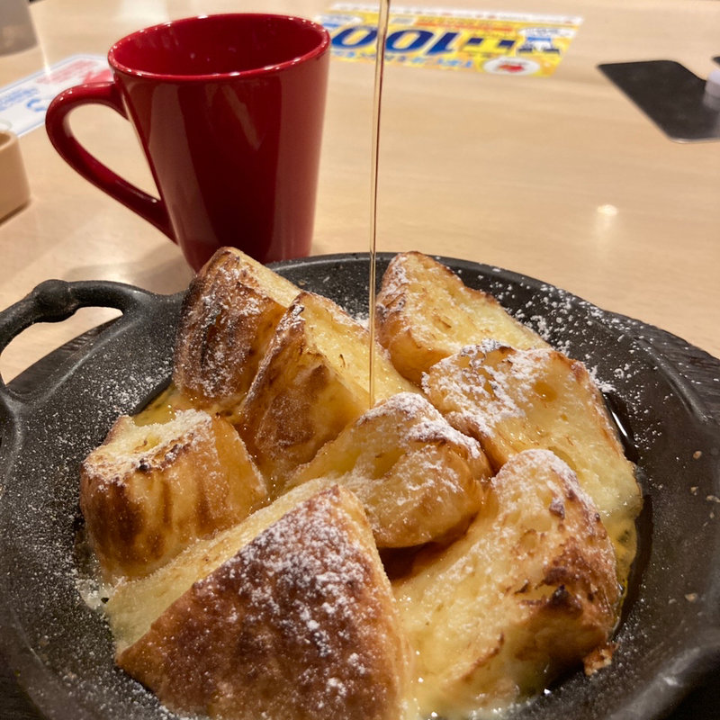焼きたてデニッシュのフレンチトースト(ジョナサン 淵野辺駅前店)