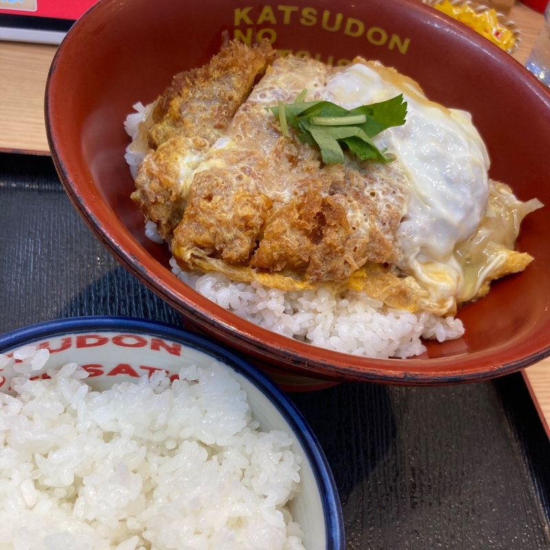 かつ丼+ご飯並(かつさと 多摩センター店)