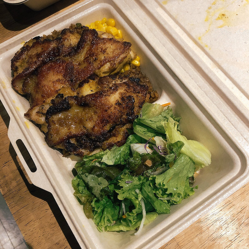 タンドリーチキン＆メキシカンピラフ（大盛り）(ジョナサン 新御徒町店)