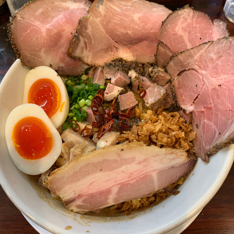 焦がしニンニク油そば(ラーメン家 みつ葉 the second)