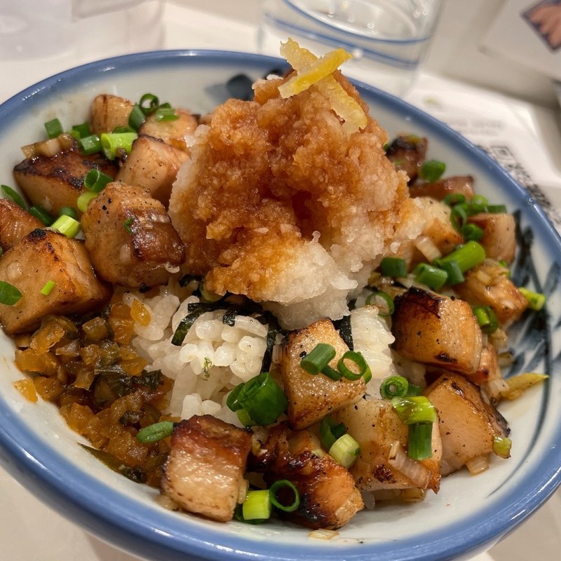 炙りコロチャーシュー丼(AFURI 新宿店)