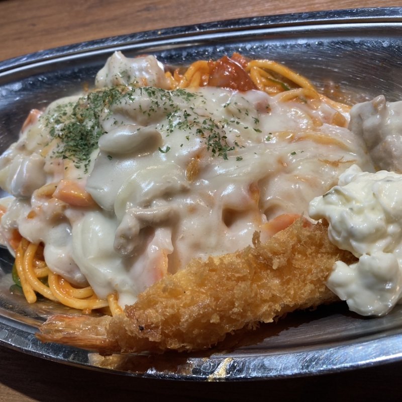 濃いシチューナポ小(スパゲッティーのパンチョ 新橋店 )