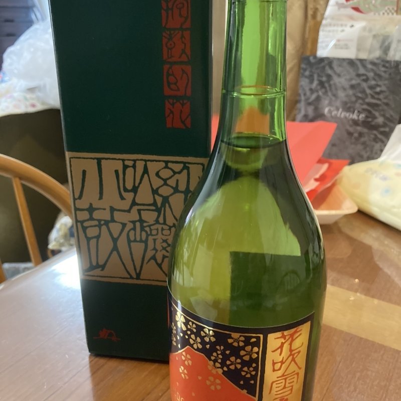 小鼓純米吟醸花吹雪(西山酒造場)