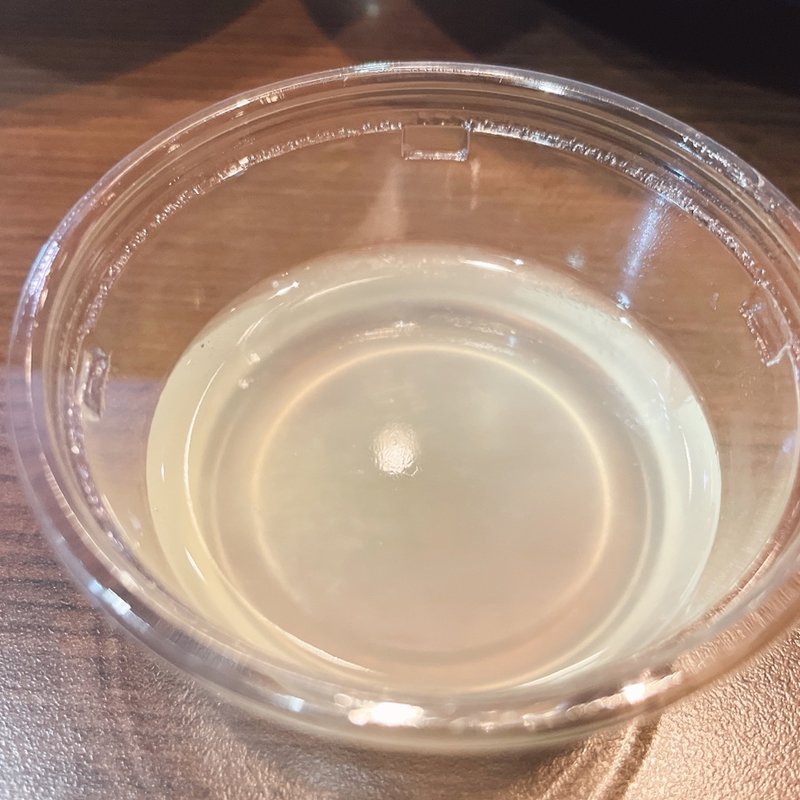 柚子ゼリー(柳麺まる重)