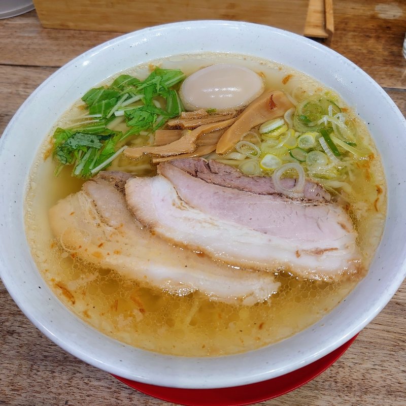 うま塩ラーメン＋大盛り＋半熟味付玉子(ゐをり （いをり）)
