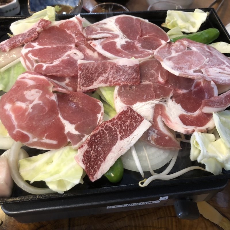 ジンギスカン　ミックスセット(お食事処　庄屋)